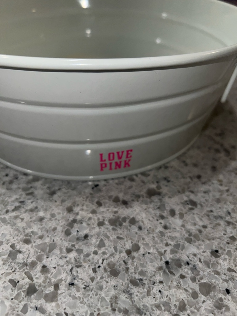 Pink VS Small Beauty Decor Display Bin - Picture 5 of 5